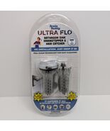 Drain Strain Ultra Flo 2-in-1 Sink Stopper Hair Catcher Chrome Cap - Mos... - $14.47