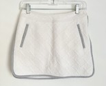 Korean Louis Castel Quilted Golf Tennis Skirt Skort Womens 64 Size 0 Ivo... - $22.99