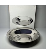 Norman Foster Stelton Foster Bowl 14” Mirror Finish With Box Mint Condit... - $135.52 CAD