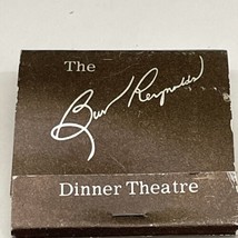 Vintage Matchbook Cover  The Burt Reynolds’s Dinner Theater  gmg - $12.38