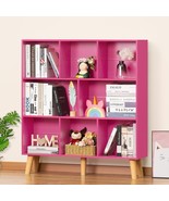 3-Tier 8 Cube Bookshelf Wood Storage Organizer Open Shelf Toy Display w/... - $1,881.48 MXN