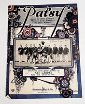 Patsy Art Landry Orchestra Sheet Music 1914 Slight Wood Smoke Smell Scarce - £15.94 GBP