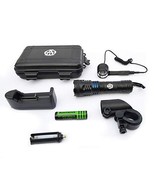 AcidTactical High Power LED Bike Bicycle Flashlight 800 Lumens with Batt... - £22.34 GBP