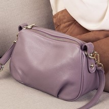 Leather Crossbody Bags For Women Small  Messenger Bag Ladies Fashion Purses and  - £99.75 GBP