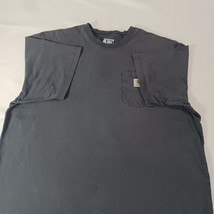 Carhartt Loose Fit Men's Gray Cotton Workwear Short Sleeve T-Shirt 2XL Tall image 11