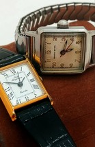 Lot 2 Vintage Watches jules jurgensen ladies and Ernest Borel ladies  - $129.60