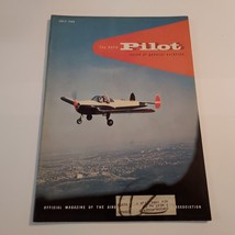Vintage AOPA Pilot July 1959 Magazine Airplanes Aircraft - £11.73 GBP
