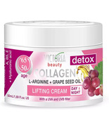 Victoria Beauty COLLAGEN Detox L-Arginine Grape Seed Oil LIFTING CREAM A... - $314.05 MXN