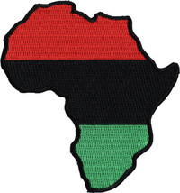 African American Continent Patch - $4.74