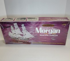 Scientific Charles W. Morgan Historic Whaler Wood Ship Handcrafted Model Kit New - £54.78 GBP