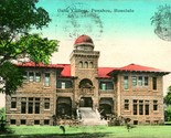 Vtg Cartolina 1908 - Oahu College - Punahou, Honolulu Hawaii Udb Q13 - $8.15