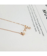 Fashion LOVE Shape Pendant &amp; Necklace For Women Girls With Crystal Pearl... - $18.57 MXN