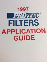 Vintage 1997 Pro - Tec Filters Application Guide Manual Interchange  Protec - £14.39 GBP