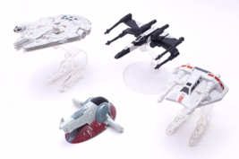 Hot Wheels Die Cast Star Wars Millennium Falcon Snow Speeder X-Wing Slav... - $309.58 MXN
