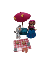 Disney Princess Little Kingdom Frozen Anna Olaf  Summer Picnic play set used - £5.48 GBP