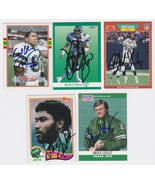 New York Jets Signed Autographed Lot of (5) Football Cards - Walker, Col... - €12,93 EUR
