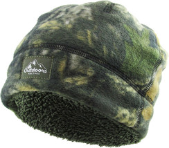 KB ETHOS Fleece Fur Lined Sherpa Skull Cap Camo Knit Winter Hat Beanie - $16.14