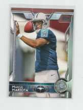 Marcus Mariota (Tennessee Titans) 2015 Topps Rookie Card #429 - £3.97 GBP