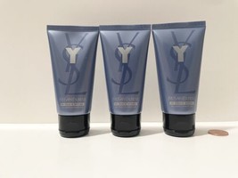 3 Yves Saint Laurent Ysl Y All Over Shower Gel Body Wash For Men 1.6 Oz /50 Ml - £44.17 GBP