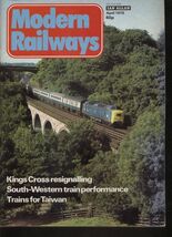 MODERN RAILWAYS - April 1978 - $7.07