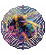 Old Iredescence Wasp Metal Wind Spinner - $47.70 CAD