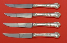 Baronial Old by Gorham Sterling Silver Steak Knife Set 4pc HHWS Custom 8 1/2&quot; - $325.71