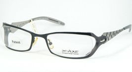 X-iDE Ziggy C1 Shiny Black /GREY /GUNMETAL Eyeglasses Glasses 52-19-130mm Italy - £152.97 GBP