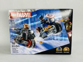 New! Lego Marvel Captain America Black Widow  Set 76260 Motorcycle - £14.64 GBP