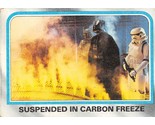 1980 Topps Star Wars #206 Suspended In Carbon Freeze Boba Fett Vader P - £0.69 GBP