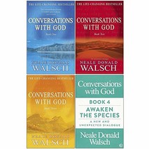 Conversations with God Neale Donald Walsch 4 Books Collection Set - Awaken the S - £30.02 GBP