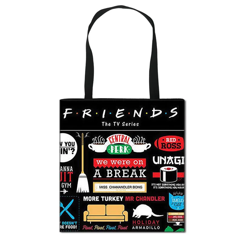 Central Perk Coffee Friends TV Show Women Fashion Handbag Ladies Shoppin... - $20.80