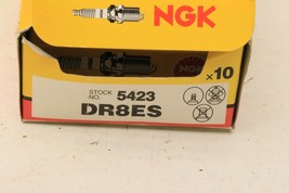 Lot of Seven NGK Spark Plugs DR8ES Stock No. 5423 - £17.15 GBP