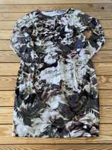 Jennifer Lopez NWT $60 Women’s Floral Dress size XL Black white AP - £15.49 GBP