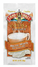 Land O Lakes Cocoa Classics Arctic White Hot Chocolate Mix Case of 12 packets - $24.99