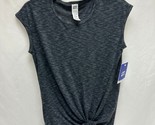 Joy Lab Lightweight Relaxed Fit Athletic Top XS Charcoal New With Tags - $17.99