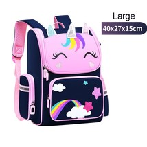 New 1-5 Grade Primary School Students Backpack For Girls 3D School Bag Children  - £60.40 GBP