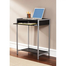 Mainstays Student Writing Desk, Black and Silver Model Number: 9189096W - £95.92 GBP