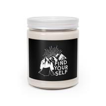 Personalized Candle Jar, Scented Soy Wax Blend, Custom Label, Inspirational, Str - £20.98 GBP