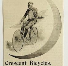 Crescent Bicycles 1894 Advertisement Victorian Bikes New Line Moon #6 AD... - £15.79 GBP