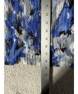 Lace Trim Swim Cover Up Dress Crochet Beach Tunic Juniors XL Blue Cute O... - $116.85