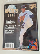 NEW &amp; SEALED Collector&#39;s Sports Look Premiere Issue Nolan Ryan November ... - £5.55 GBP