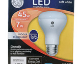 GE 7w 120v LED R20 Reflector 3000K Dimmable 470Lm bulb - $14.84