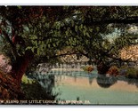 Looking South On Lehigh River Allentown Pennsylvania PA 1925 DB Postcard T2 - £3.12 GBP