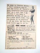 1965 Charles Atlas Ad &quot;I Do Believe I Can Make You A Powerful He-Man Out... - £6.31 GBP