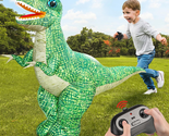 2.4GHZ Remote Control Inflatable Dinosaur Toy for Kids,Realistic Electri... - $66.91