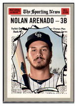 2019 Topps Heritage Nolan Arenado    Colorado Rockies #365 Baseball card
  PSA   - £2.22 GBP