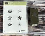 Stampin&#39; Up! Stamp &amp; Punch Set - Petite Petals (B) - 100% Complete - £15.19 GBP