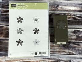 Stampin&#39; Up! Stamp &amp; Punch Set - Petite Petals (B) - 100% Complete - £15.21 GBP