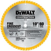 DEWALT 10-Inch Miter / Table Saw Blade, Fine Finish, 60-Tooth, 2-Pack (D... - $104.99