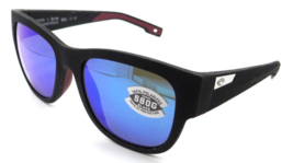 Costa Del Mar Sunglasses Caleta 55-19-139 Net Black / Blue Mirror 580G Glass - £169.65 GBP